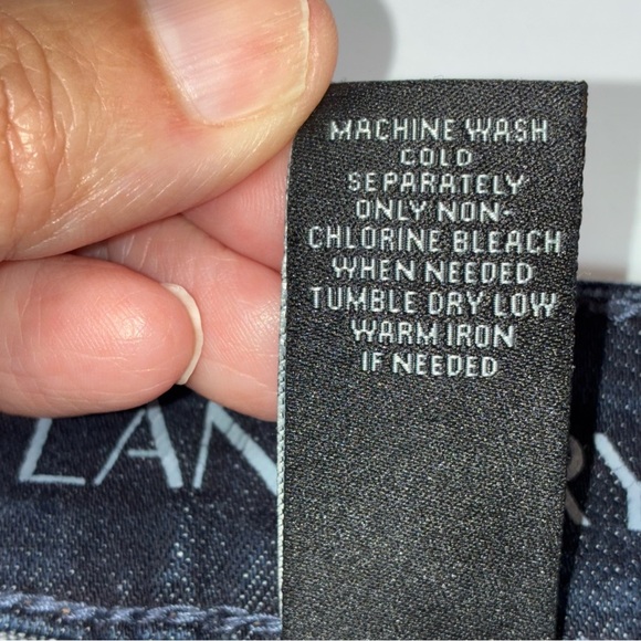 Lane Bryant Mid Rise Boot Jeans Bootcut Dark Wash Stretch Denim Size 18 - Picture 6 of 7